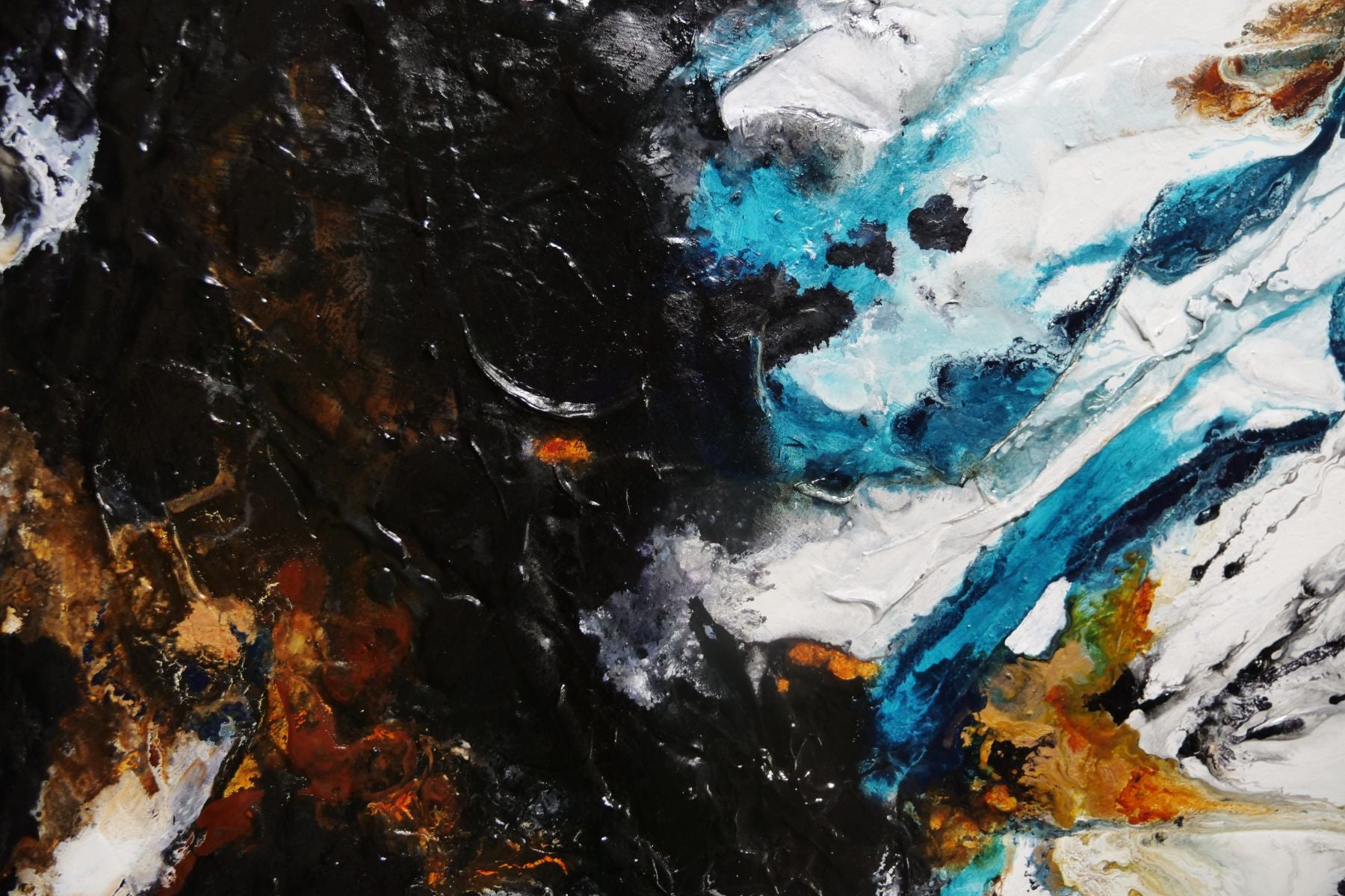 Pure Potion 190cm x 100cm Textured Abstract Painting (SOLD)