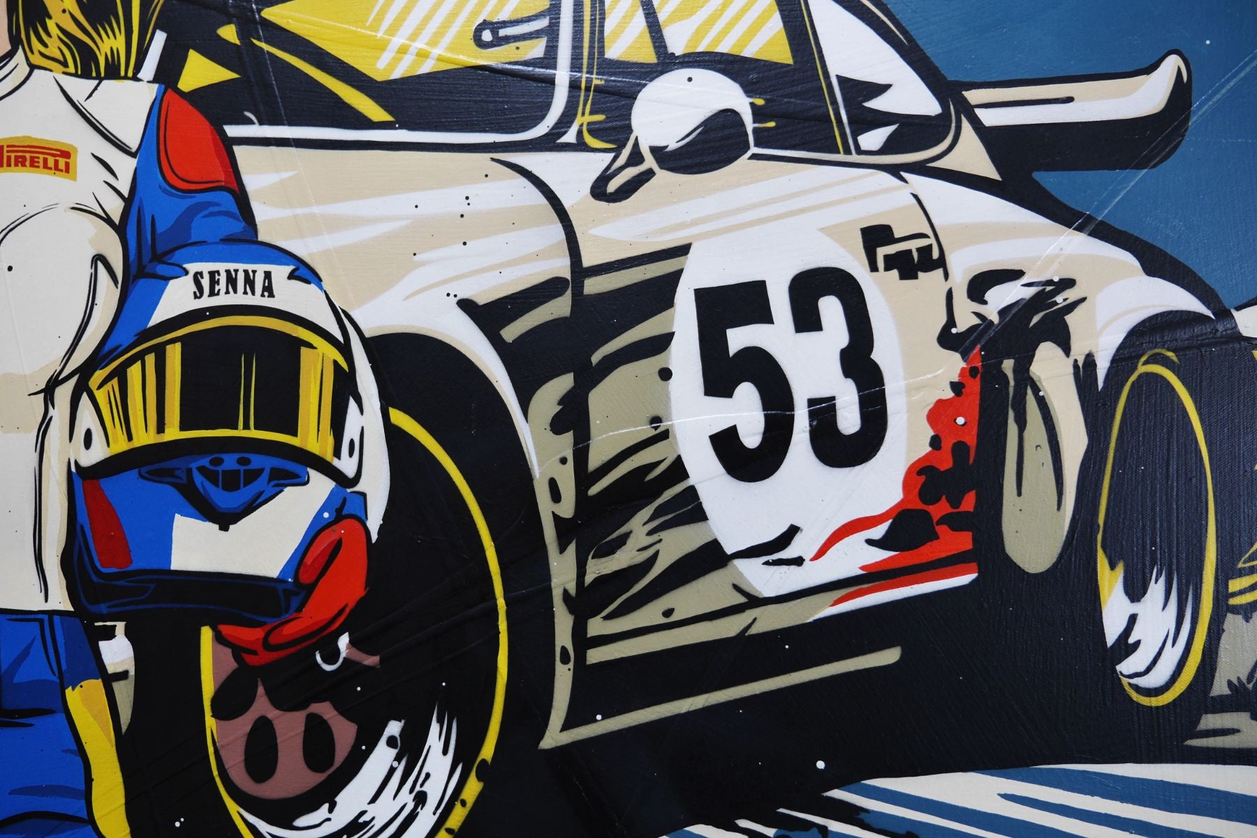 Drive It 160cm x 100cm Classic Pop Art Painting (SOLD)