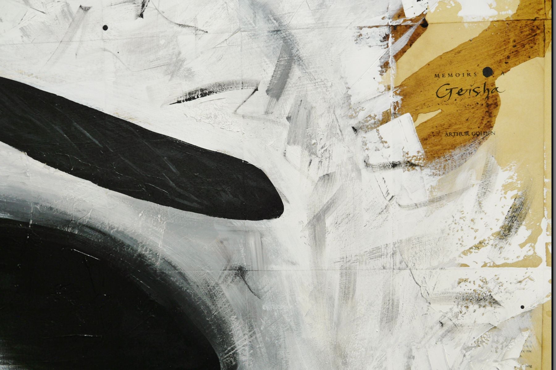 Sensai (Delicate) 100cm x 140cm Geisha Urban Pop Book Club Painting (SOLD)