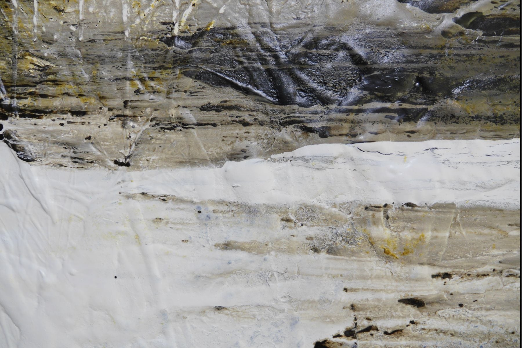 Sway 200cm x 80cm Earthy Textured Abstract Painting with gloss finish