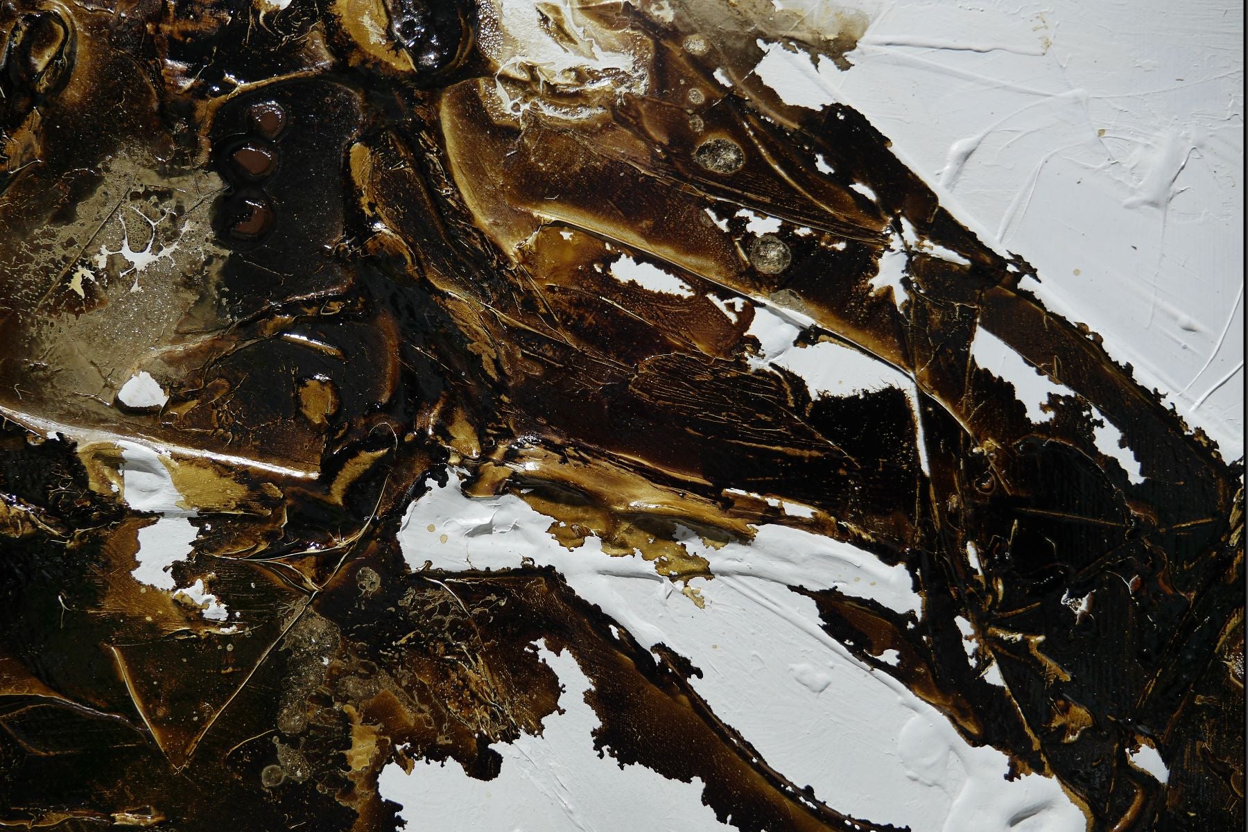 Rusted Honey 120cm x 120cm Textured Abstract Painting