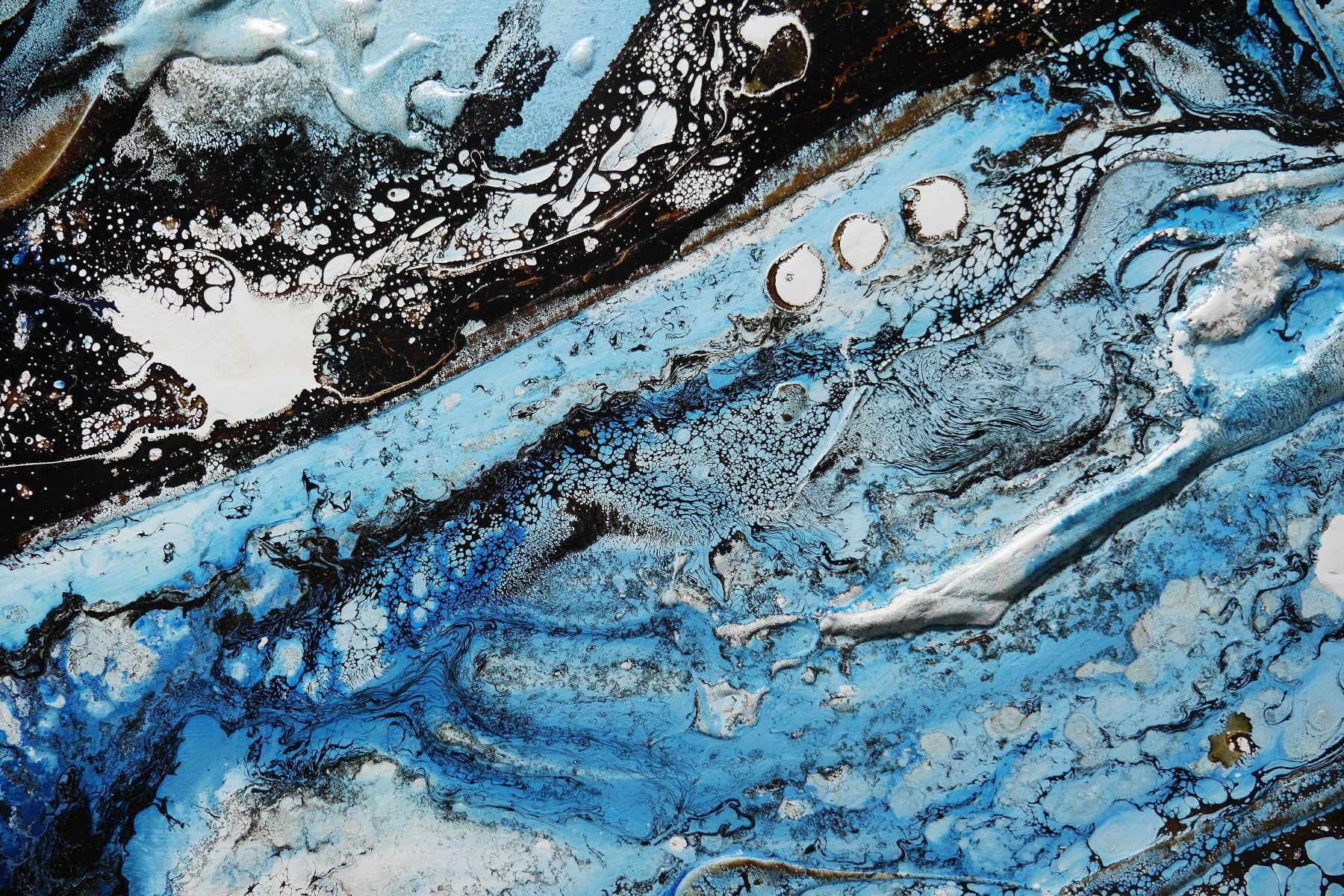 Cobalt Intuition 200cm x 120cm Textured Abstract Painting