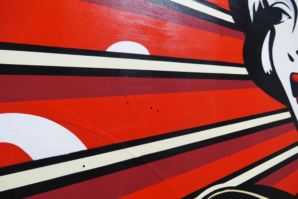 Yuki 190cm x 100cm Japanese Classic Pop Art Painting