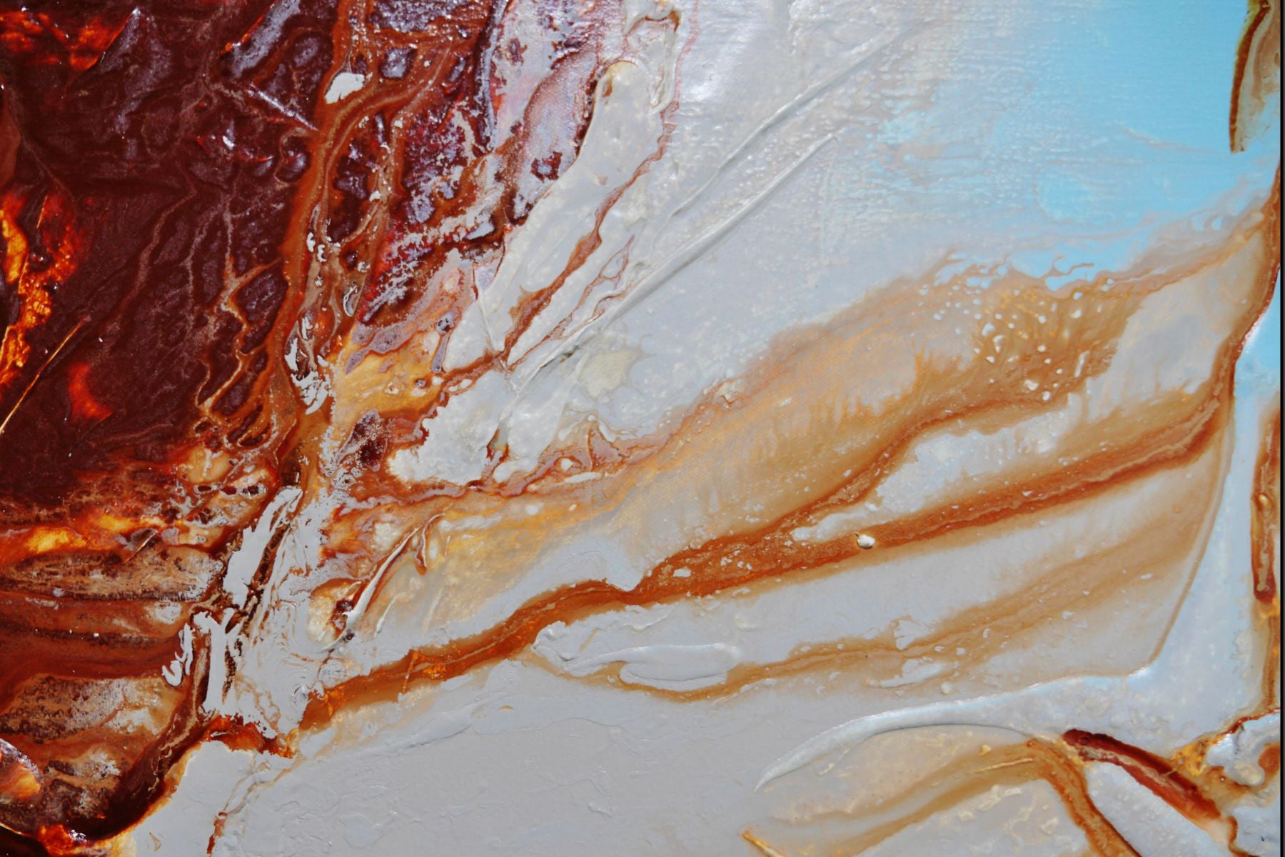 (SOLD YUMI) Coastal Rush 160cm x 100cm Textured Abstract Painting (SOLD YUMI)