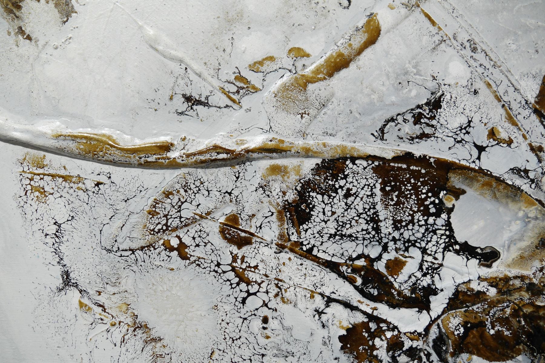 Craving Rust 240cm x 100cm Textured Abstract Painting