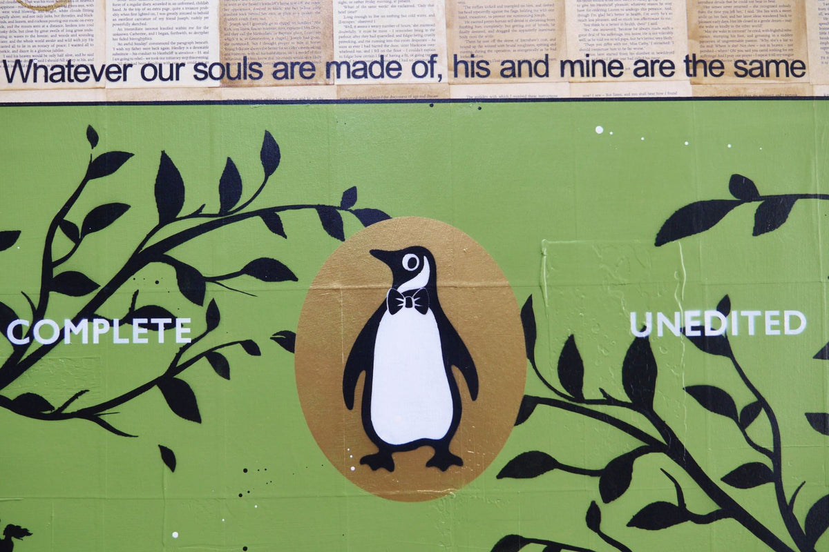 Souls 140cm x 100cm Wuthering Heights Urban Pop Book Club Painting