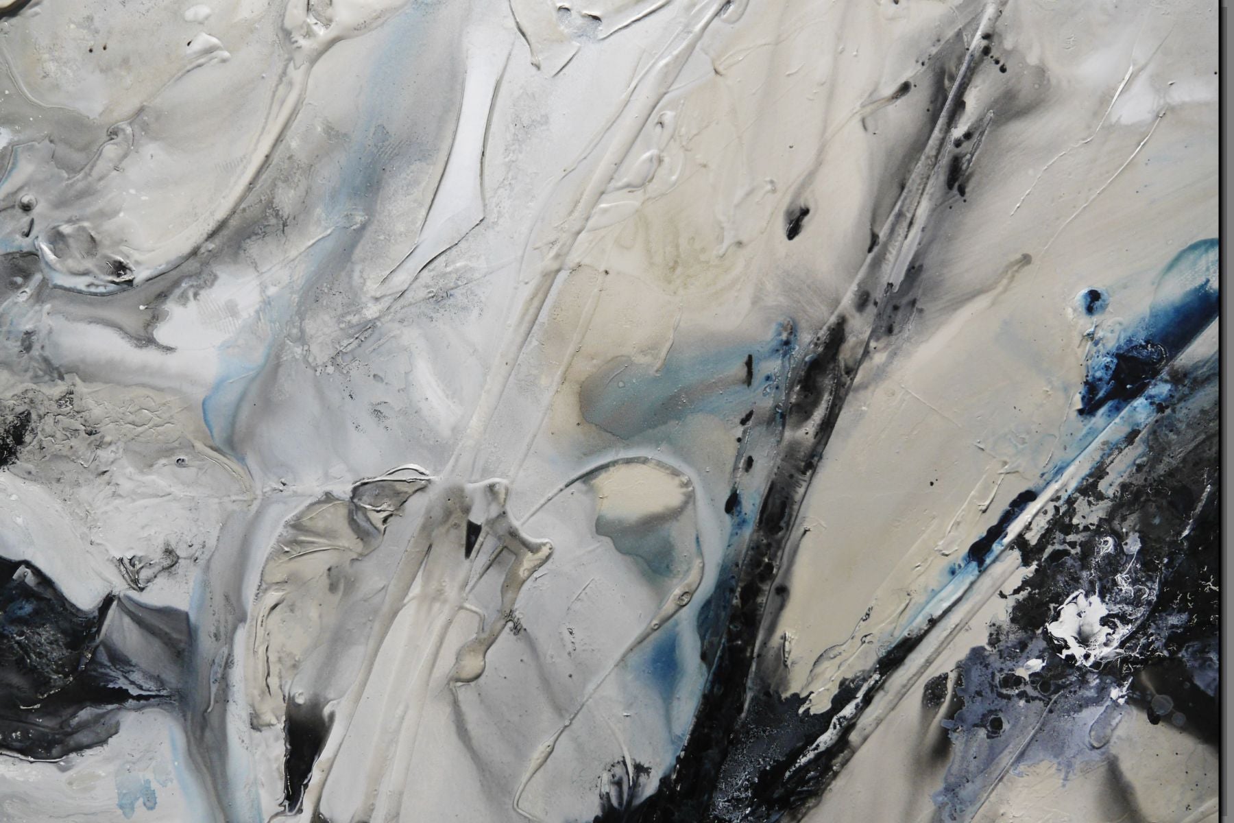 Shadows 240cm x 100cm Textured Abstract Painting (SOLD)