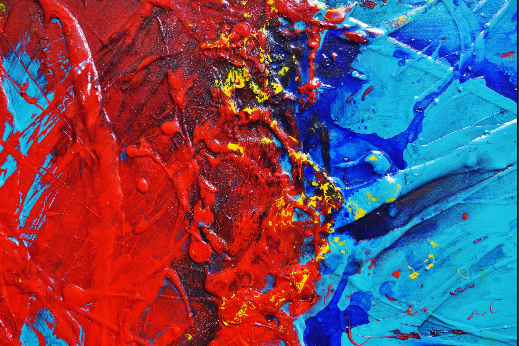 Cobalt Dragon 200cm x 80cm Textured Abstract Painting (SOLD)