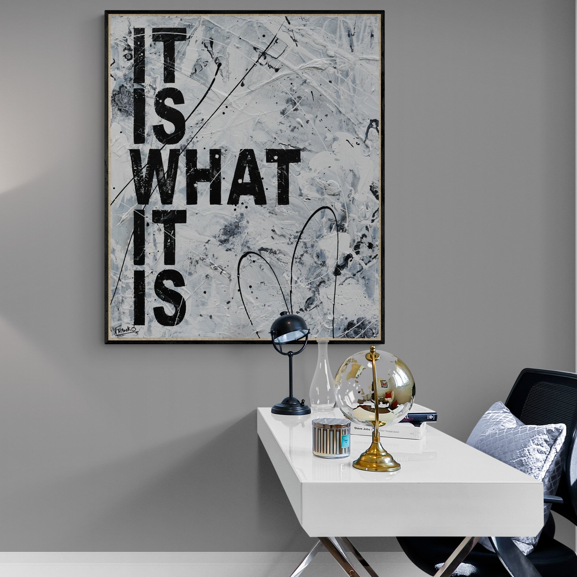 It is 100cm x 120cm Textured Urban Pop Art Painting-Urban Pop Art-[Franko_Artist]-[Australian_artist]-[Gold_Coast]-[Brisbane]-[modern]-[contemporary]-[original]-[Large_artwork]-[The_Block]-[Dream_Homes]-[ideas]-[Grand_Designs]-[Art_Lover]-Franklin Art Studio