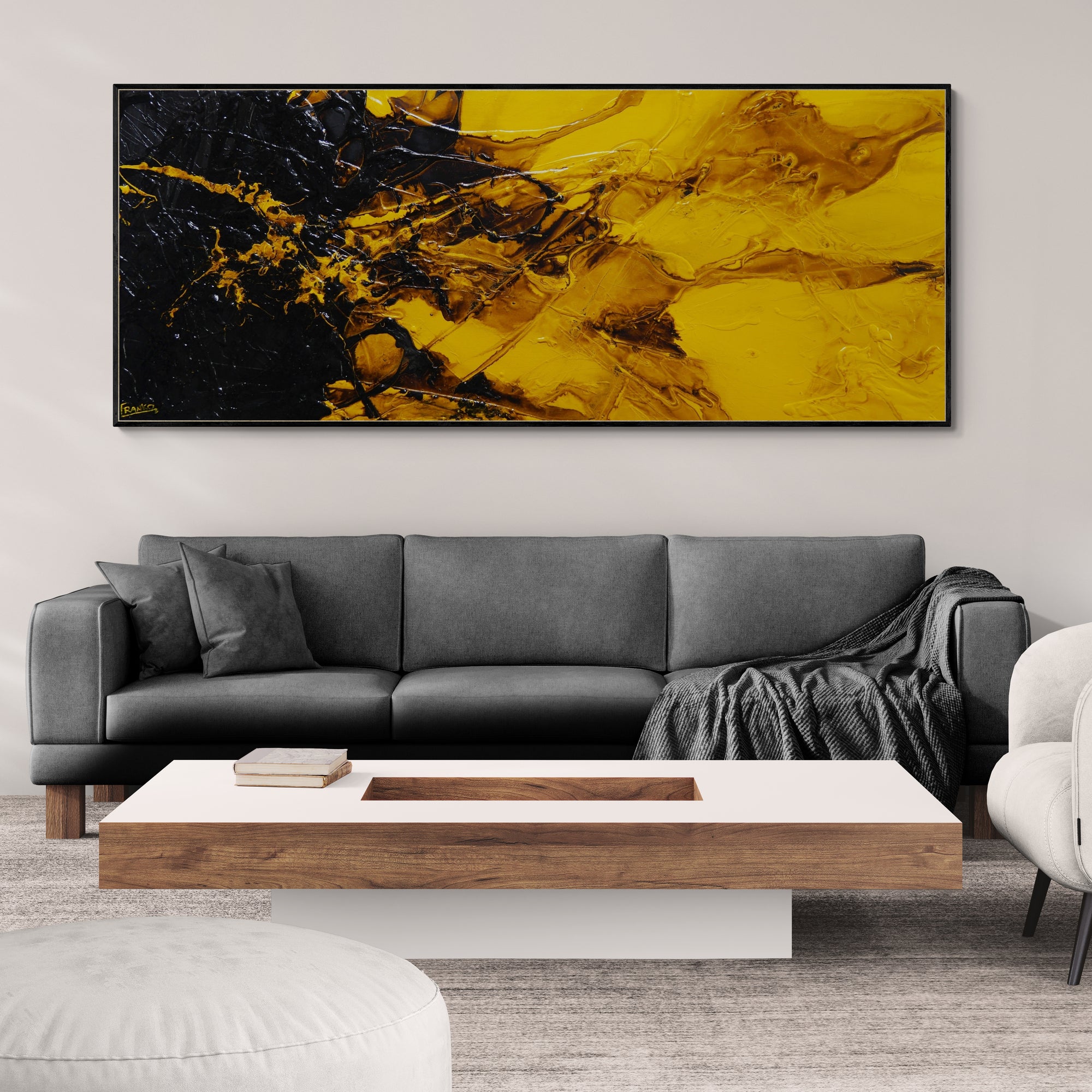 update alt-text with template Solar 200cm x 80cm Textured Abstract Painting-Abstract-[Franko_Artist]-[The_Block]-[Dream_Homes]-[ideas]- [Grand_Designs]-Franklin Art Studio
