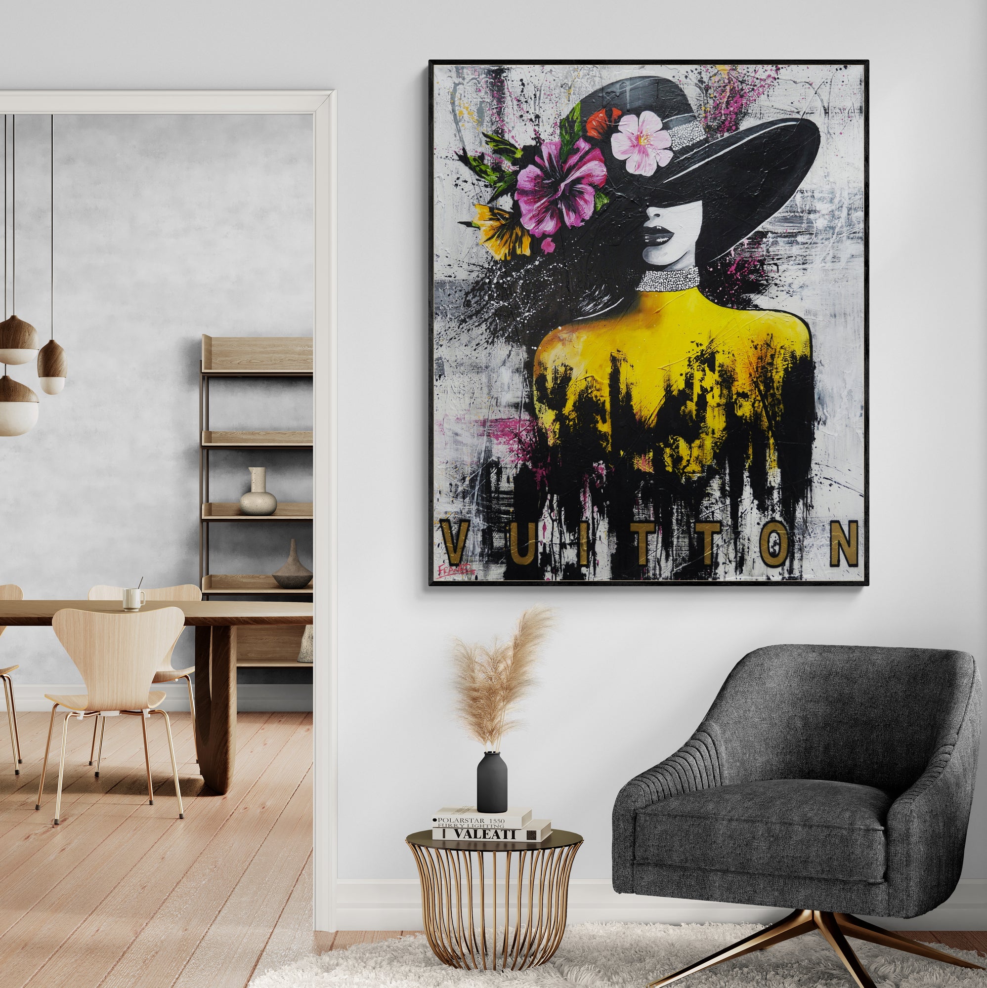 Empire State of Mind 100cm x 120cm Industrial Textured Urban Pop Art Painting (SOLD)-Urban Pop Art-[Franko_Artist]-[Australian_artist]-[Gold_Coast]-[Brisbane]-[modern]-[contemporary]-[original]-[Large_artwork]-[The_Block]-[Dream_Homes]-[ideas]-[Grand_Designs]-[Art_Lover]-Franklin Art Studio