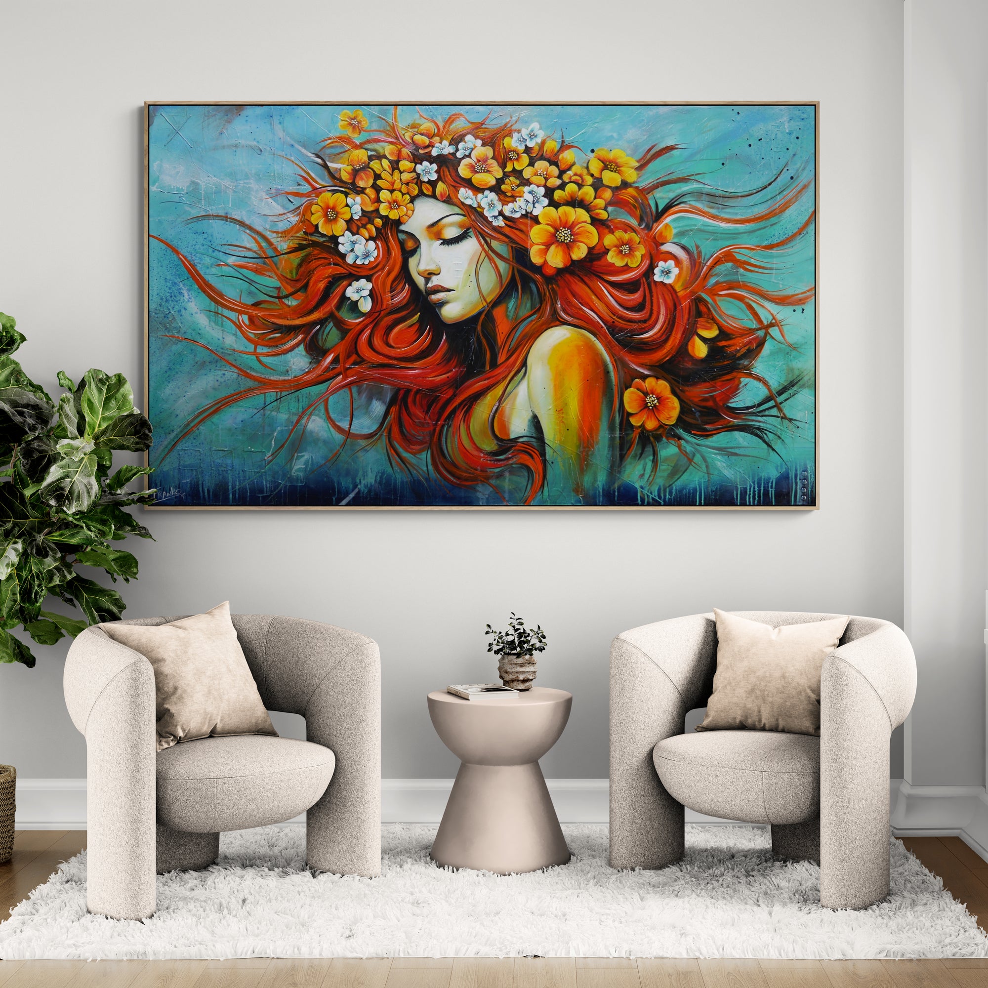 update alt-text with template Calista 200cm x 120cm Abstract Realism Textured Framed Painting-people-[Franko_Artist]-[The_Block]-[Dream_Homes]-[ideas]- [Grand_Designs]-Franklin Art Studio