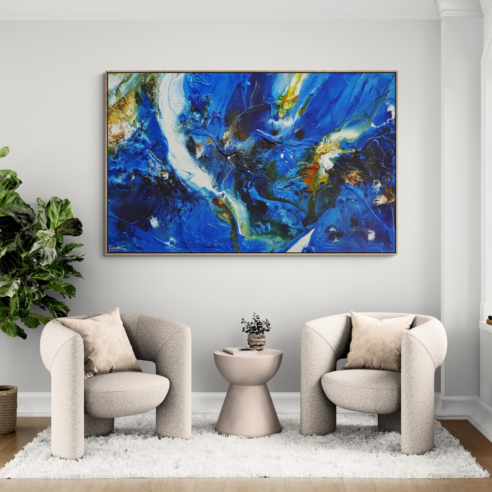 Reminiscent 160cm x 100cm Textured Abstract Painting (SOLD)-Abstract-[Franko_Artist]-[Australian_artist]-[Gold_Coast]-[Brisbane]-[modern]-[contemporary]-[original]-[Large_artwork]-[The_Block]-[Dream_Homes]-[ideas]-[Grand_Designs]-[Art_Lover]-Franklin Art Studio