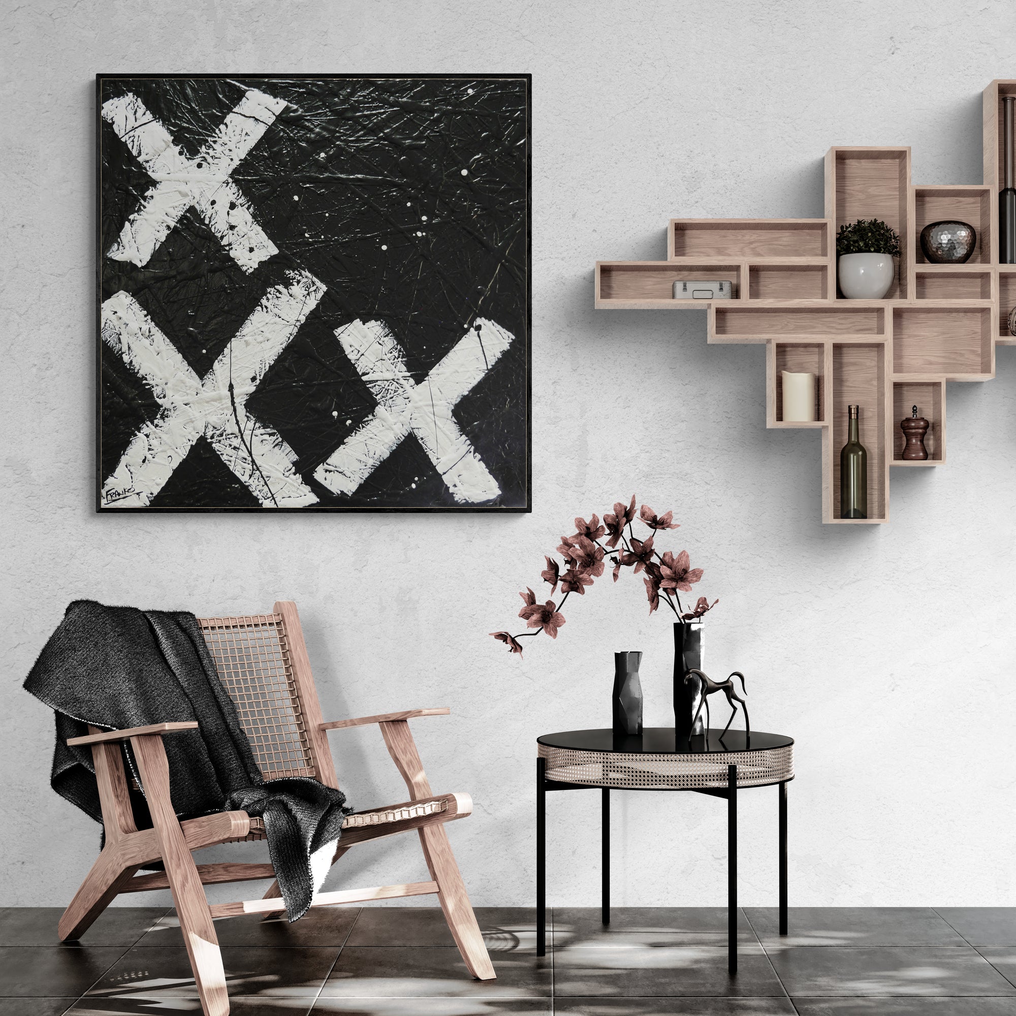 Kiss all Over 100cm x 100cm Textured Urban Pop Art Painting-Urban Pop Art-[Franko_Artist]-[Australian_artist]-[Gold_Coast]-[Brisbane]-[modern]-[contemporary]-[original]-[Large_artwork]-[The_Block]-[Dream_Homes]-[ideas]-[Grand_Designs]-[Art_Lover]-Franklin Art Studio