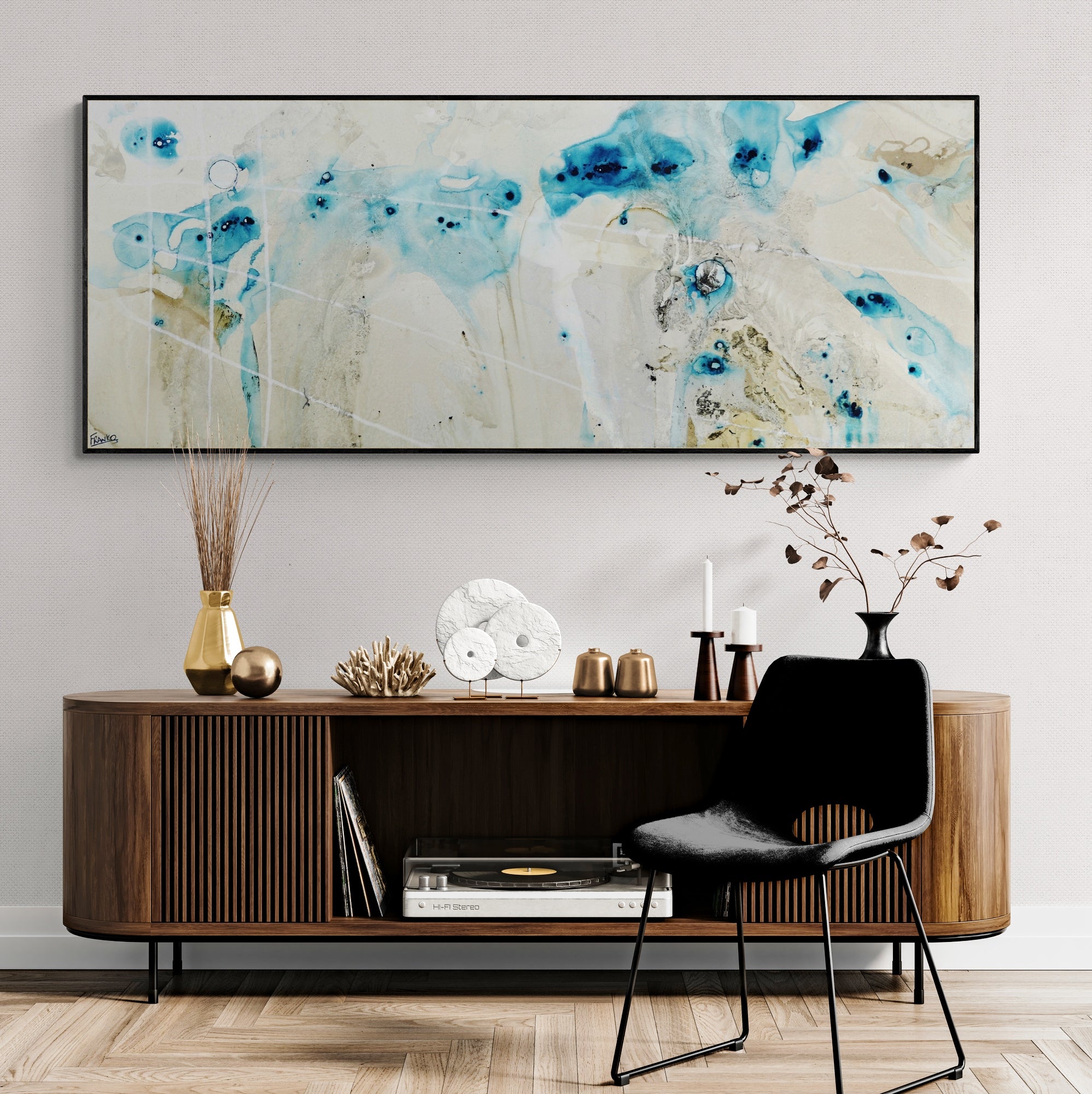 update alt-text with template Refined 111 200cm x 80cm Blended Ink Abstract Painting-Abstract-[Franko_Artist]-[The_Block]-[Dream_Homes]-[ideas]- [Grand_Designs]-Franklin Art Studio