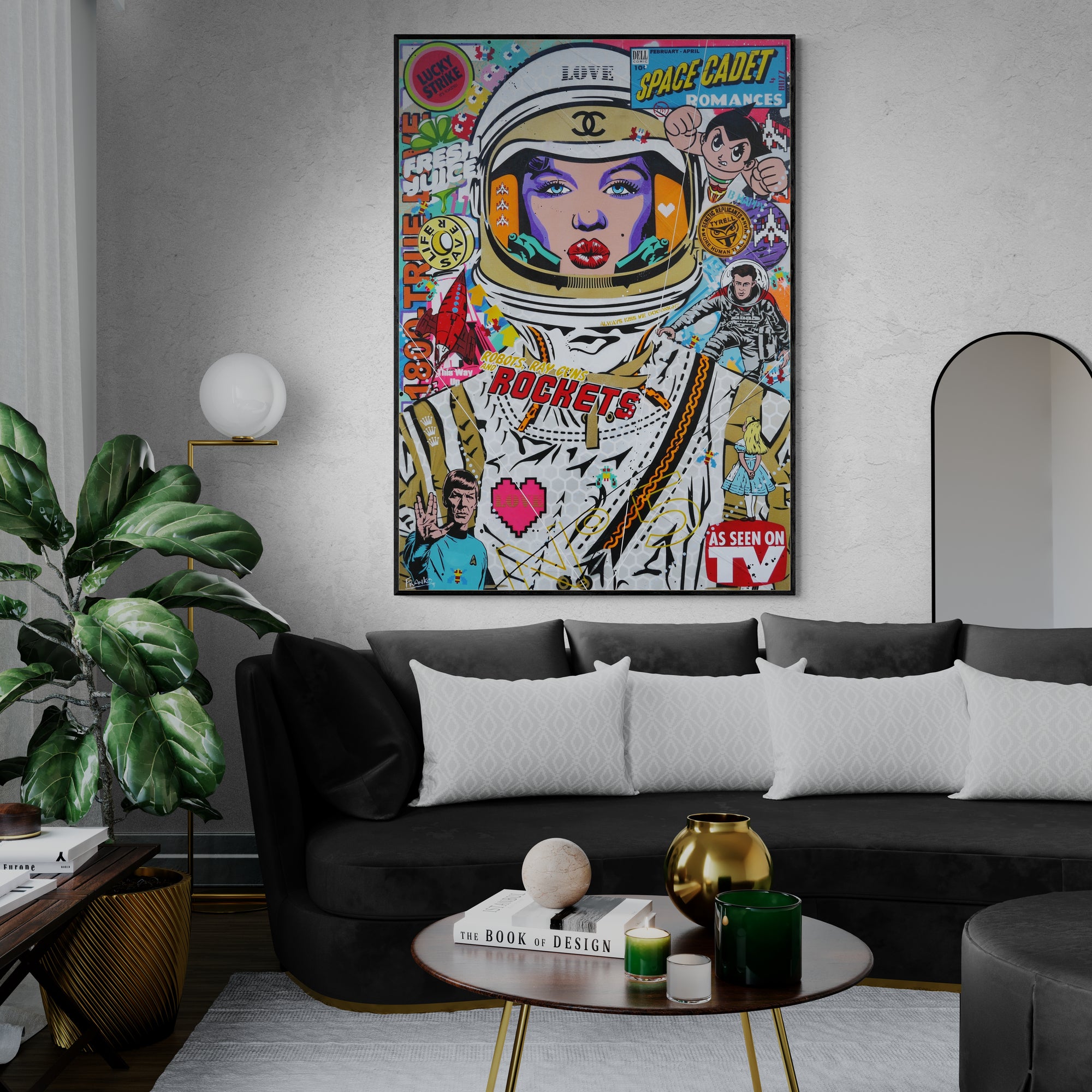 update alt-text with template Lavender Cadet 100cm x 140cm Textured Urban Pop Art Painting-Urban Pop Art-[Franko_Artist]-[The_Block]-[Dream_Homes]-[ideas]- [Grand_Designs]-Franklin Art Studio