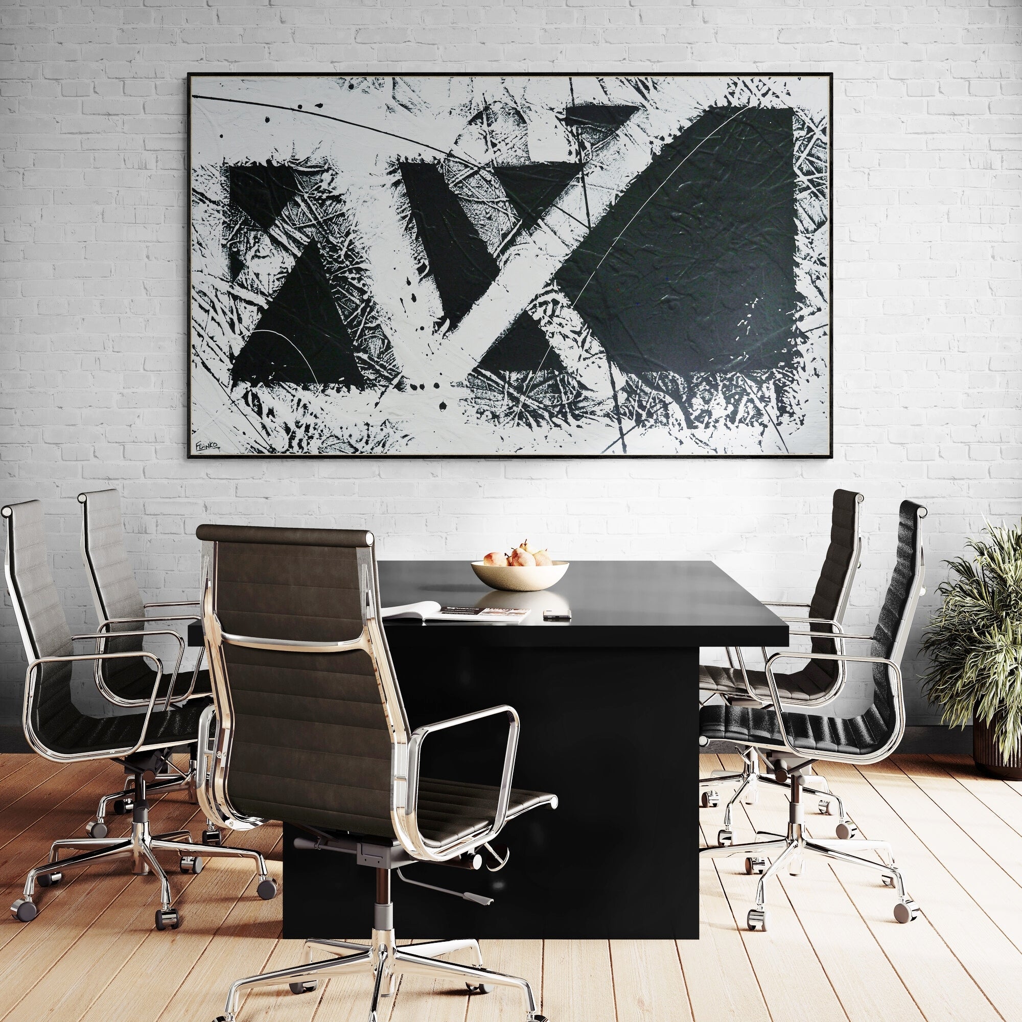 update alt-text with template Masquerade 200cm x 120cm Black and White Textured Abstract Painting-Abstract-[Franko_Artist]-[The_Block]-[Dream_Homes]-[ideas]- [Grand_Designs]-Franklin Art Studio