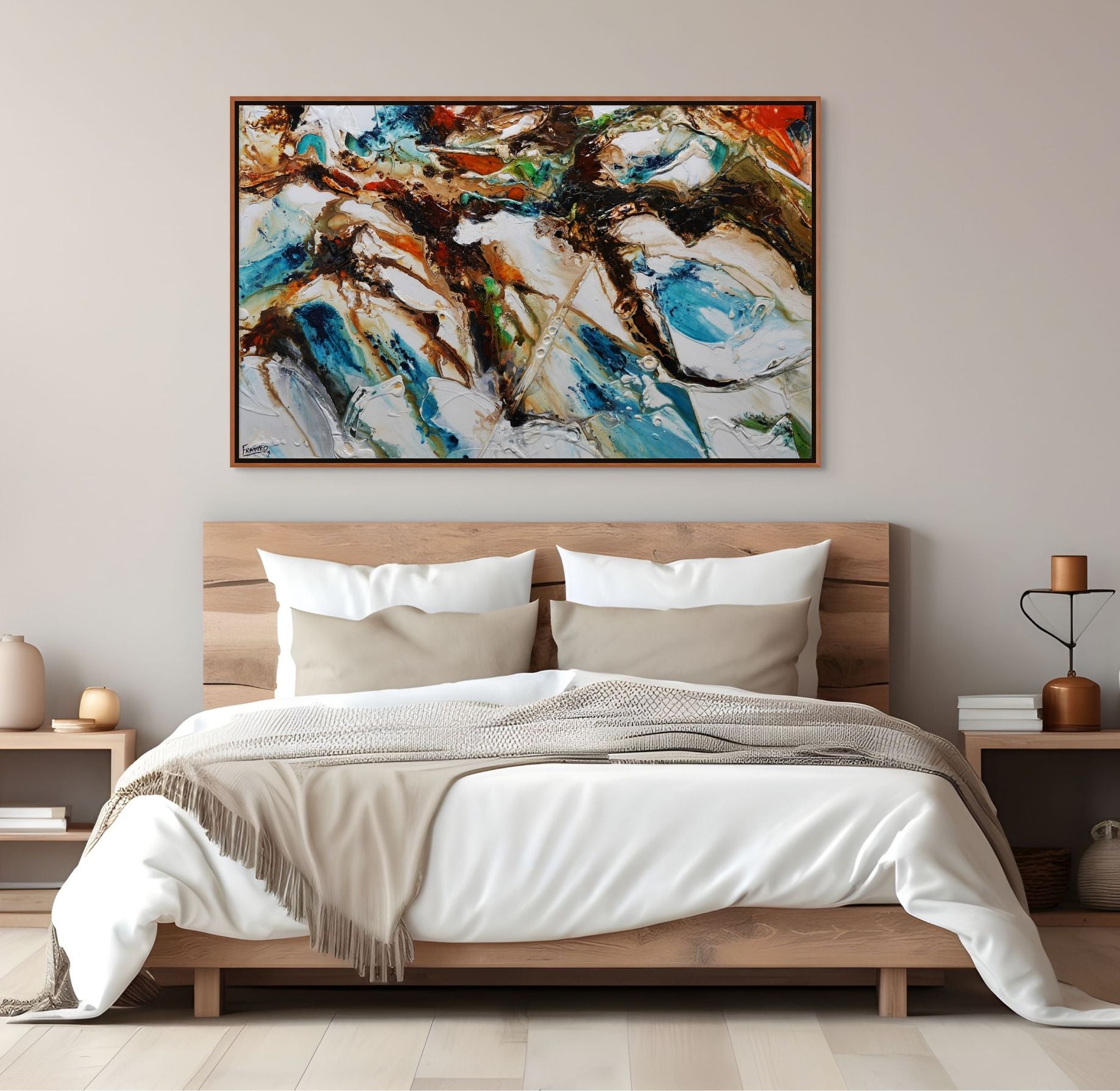 update alt-text with template Entice 160cm x 100cm Coastal Textured Abstract Painting-Abstract-[Franko_Artist]-[The_Block]-[Dream_Homes]-[ideas]- [Grand_Designs]-Franklin Art Studio