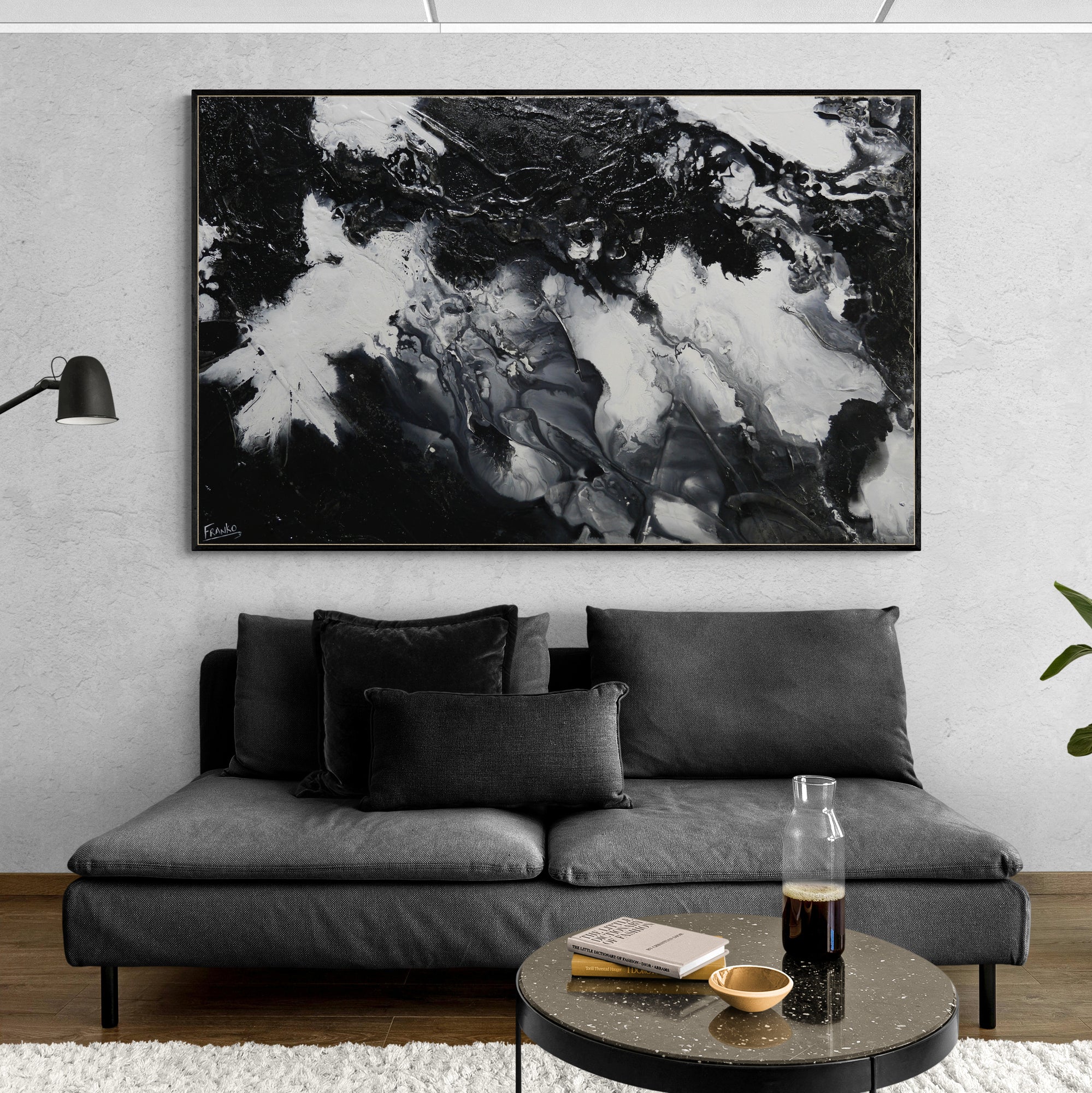 update alt-text with template Spatial 160cm x 100cm Textured Abstract Painting-Abstract-[Franko_Artist]-[The_Block]-[Dream_Homes]-[ideas]- [Grand_Designs]-Franklin Art Studio