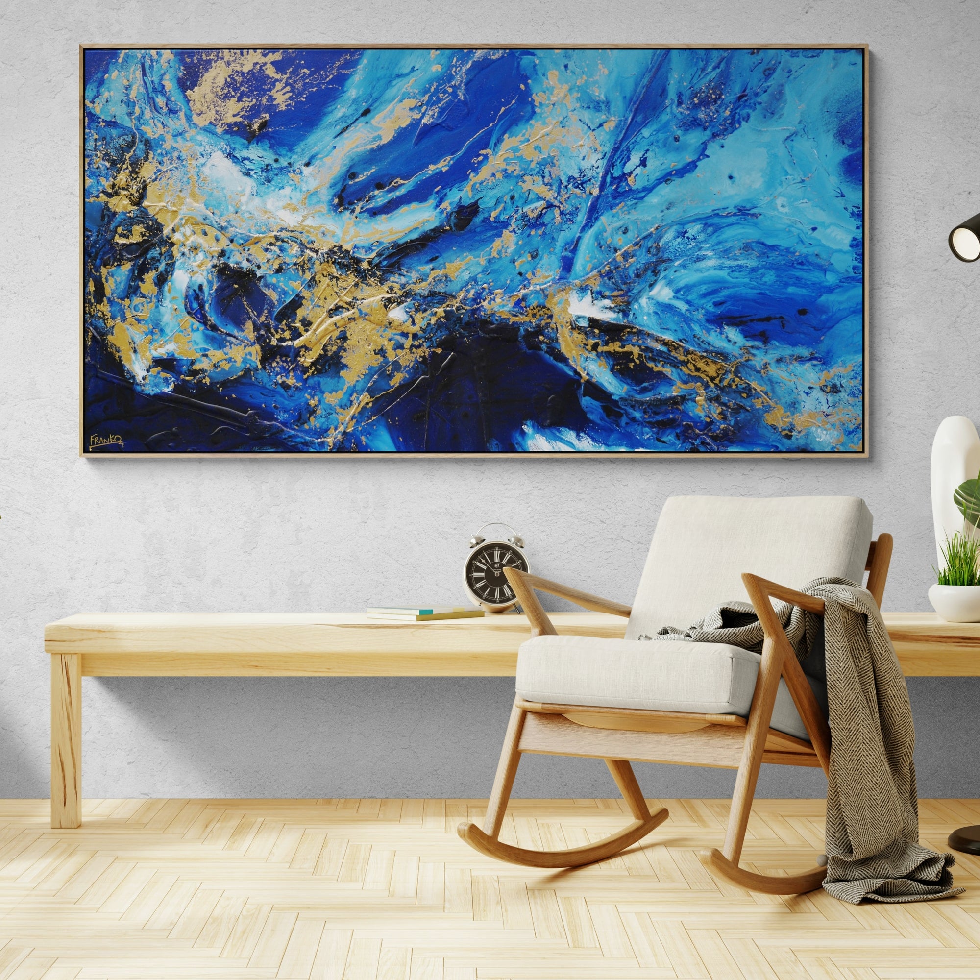 Admiral Torque 190cm x 100cm Textured Abstract Painting (SOLD)-Abstract-[Franko_Artist]-[Australian_artist]-[Gold_Coast]-[Brisbane]-[modern]-[contemporary]-[original]-[Large_artwork]-[The_Block]-[Dream_Homes]-[ideas]-[Grand_Designs]-[Art_Lover]-Franklin Art Studio