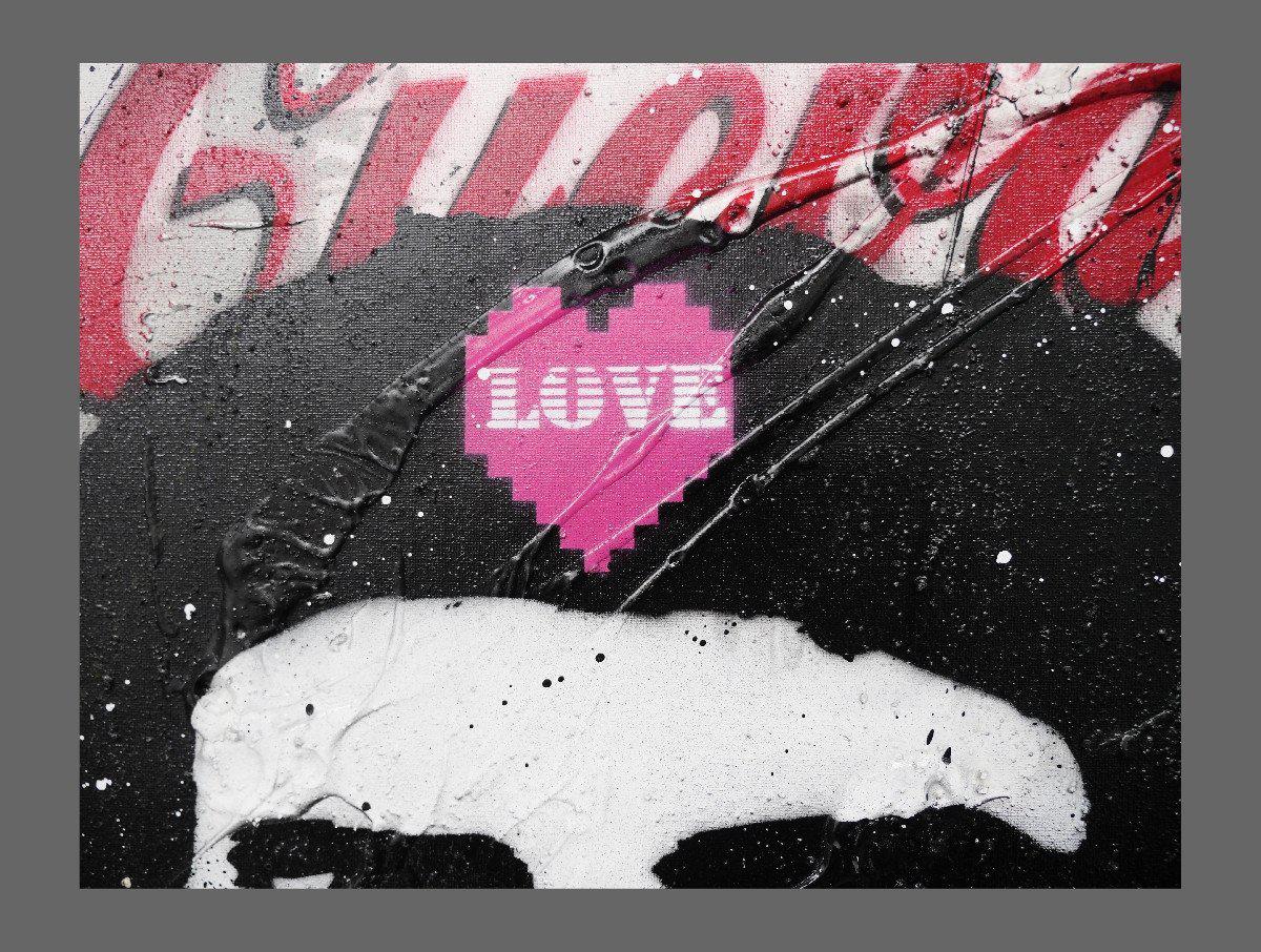 update alt-text with template Che's Love Beret 75cm x 100cm Che Guevara Pop Art Painting-huge-Australian artist-Franko-Franklin Art Studio