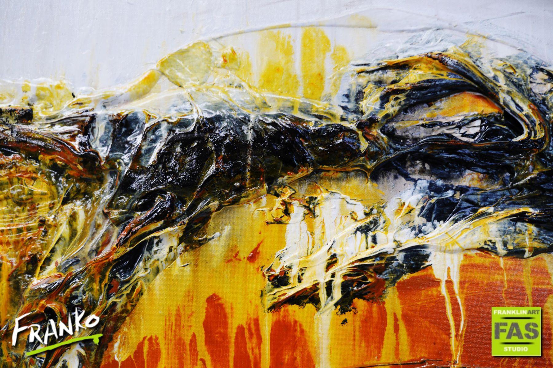 She is so sienna 190cm x 100cm Sienna Huge Textured Abstract Painting