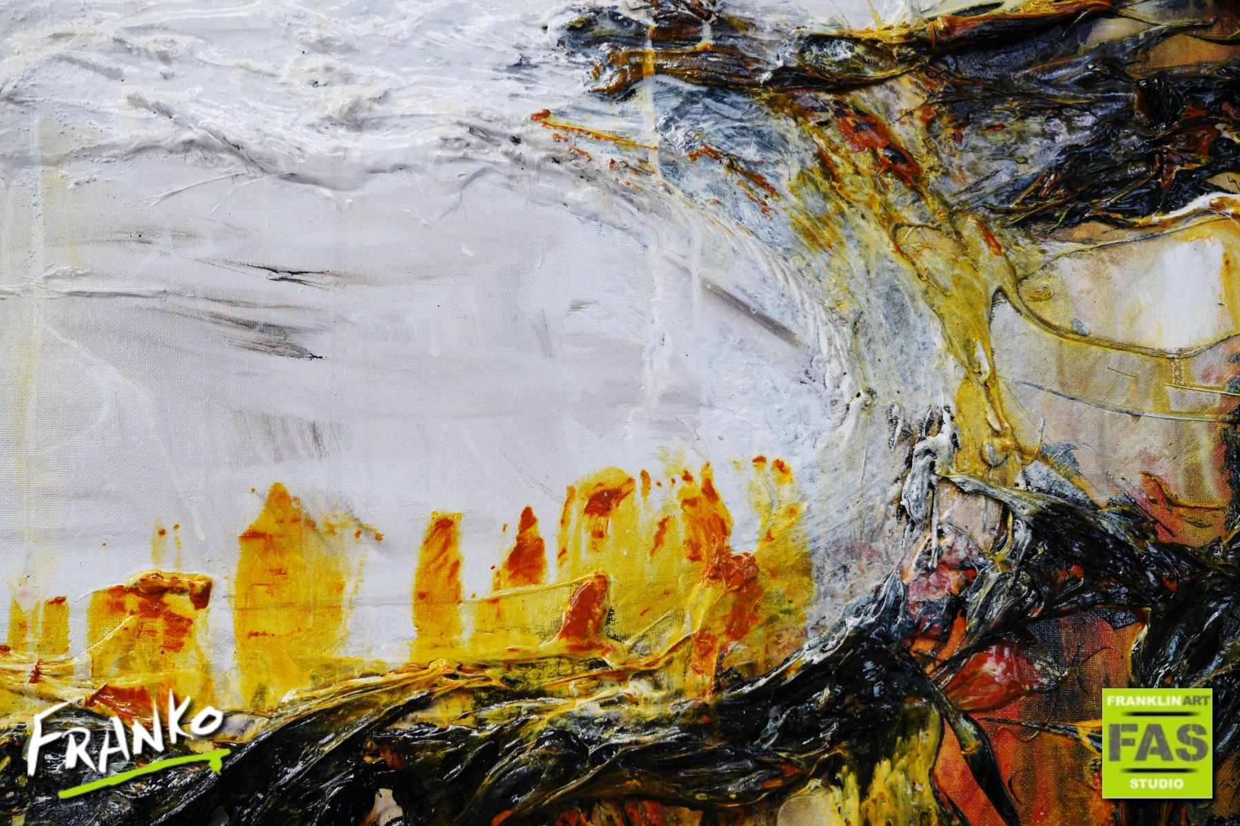 She is so sienna 190cm x 100cm Sienna Huge Textured Abstract Painting