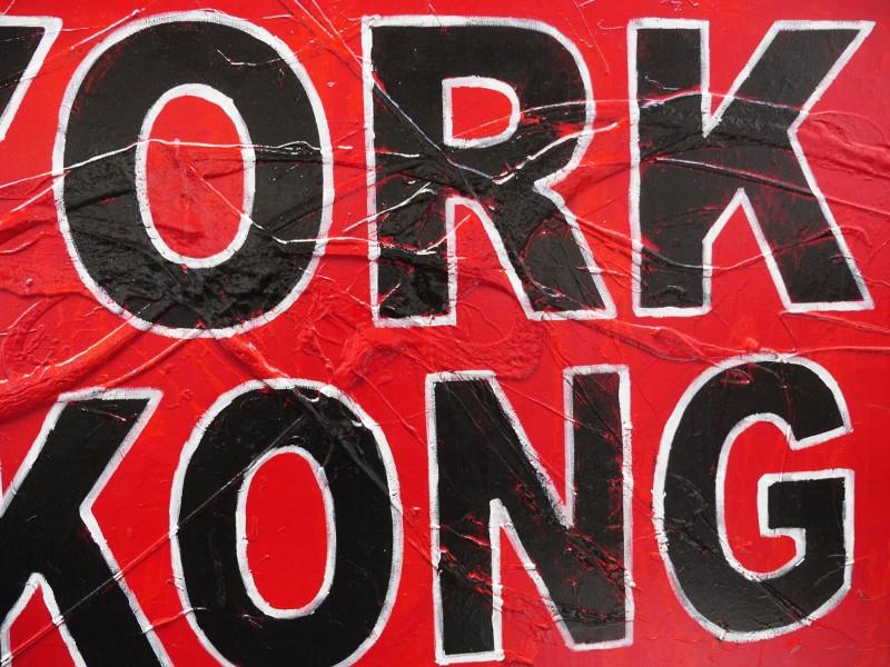 New York, Hong Kong, London 190cm x 100cm World Destinations Pop Art Painting