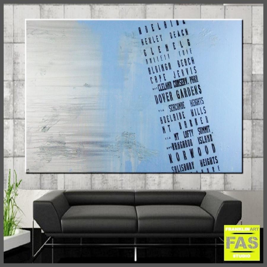 update alt-text with template Next Stop Aldinga 140cm x 100cm Adelaide Blue Pop Art Painting-urban pop-[Franko_Artist]-[Australian_artist]-[Gold_Coast]-[Brisbane]-[modern]-[contemporary]-[original]-[Large_artwork]-Franklin Art Studio