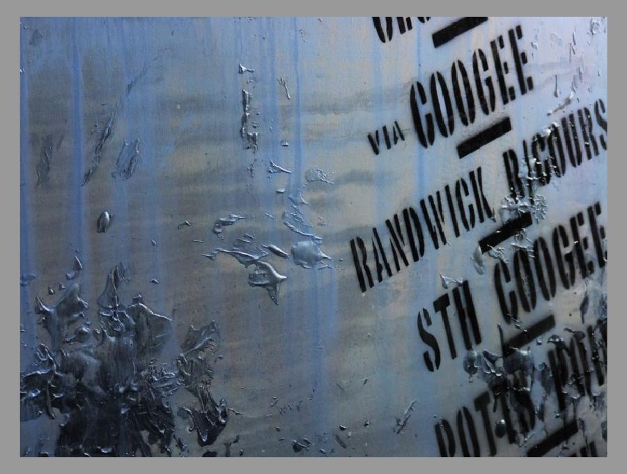 Next Stop Bondi 140cm x 100cm Bondi Blue Pop Art Painting-urban pop-[Franko_Artist]-[The_Block]-[Dream_Homes]-[ideas]-[Grand_Designs]-[Art_Lover]-Franklin Art Studio